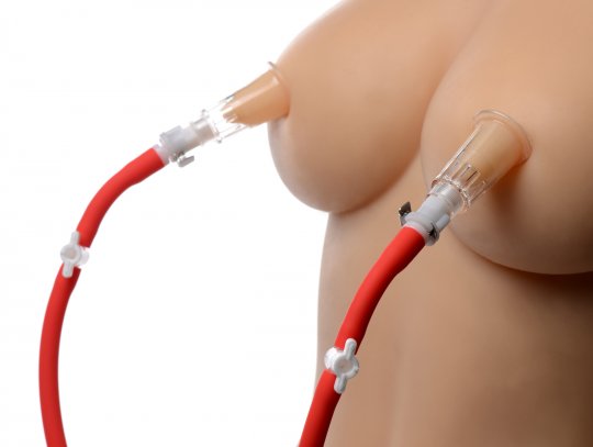 Double Suck Nipple Pump System Enlarger Breast Vacuu